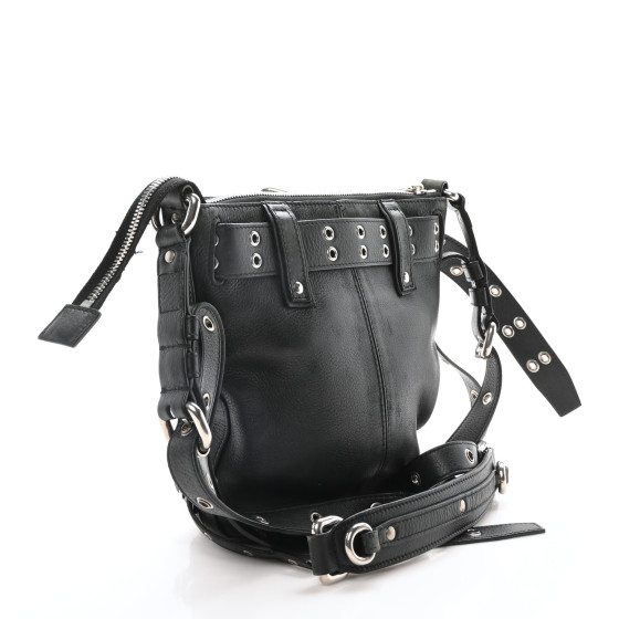 【BALENCIAGA】Emo XS Bucket バッグ レザー Emo XS leather bucket bag in black - Balenciaga | Mytheresa