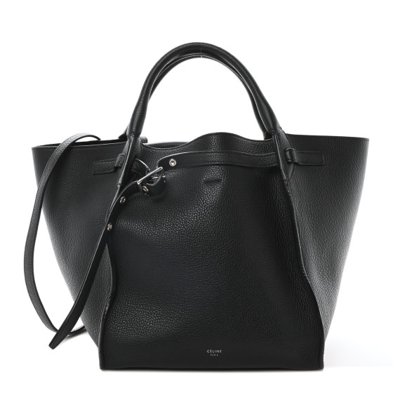 CELINE Supple Grained Calfskin Small Big Bag Black
