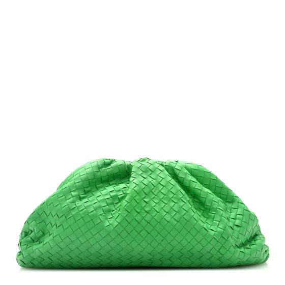 クラッチバッグ BOTTEGA VENETA GRASS GREEN NAPPA LEATHER TEEN POUCH CLUTCH s-l400.jpg