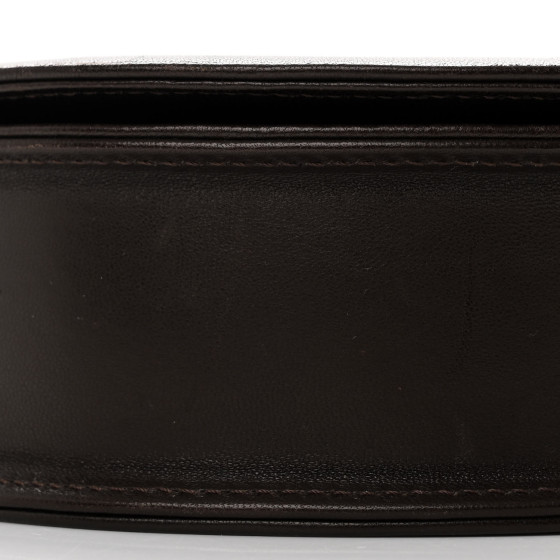 THE ROW Nappa Canteen Bag Dark Brown 1625374 | FASHIONPHILE