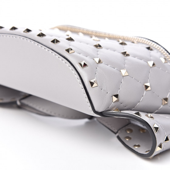 VALENTINO バッグ VALENTINO GARAVANI Nappa Rockstud Spike Belt Bag 85 Pastel