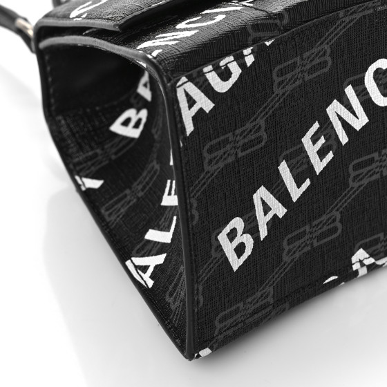 BALENCIAGA BBロゴバッグ Balenciaga BB Logo Black Nylon Small Shoulder Bag | eBay