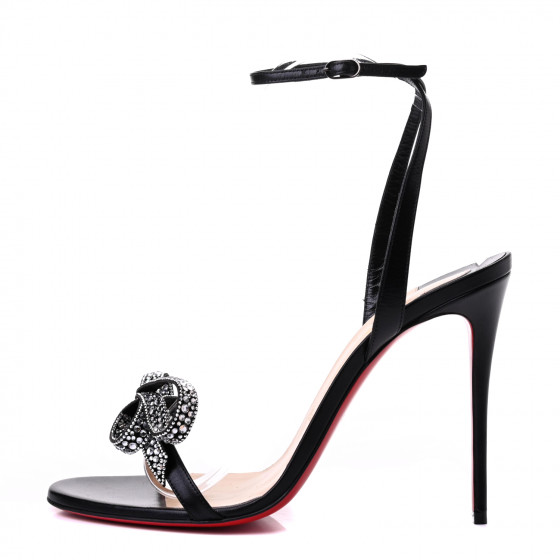 Christian louboutin/DEGRA crystal/パンプス Degrastrass - 85 mm パンプス - PVC(ビニール素材) - パープル
