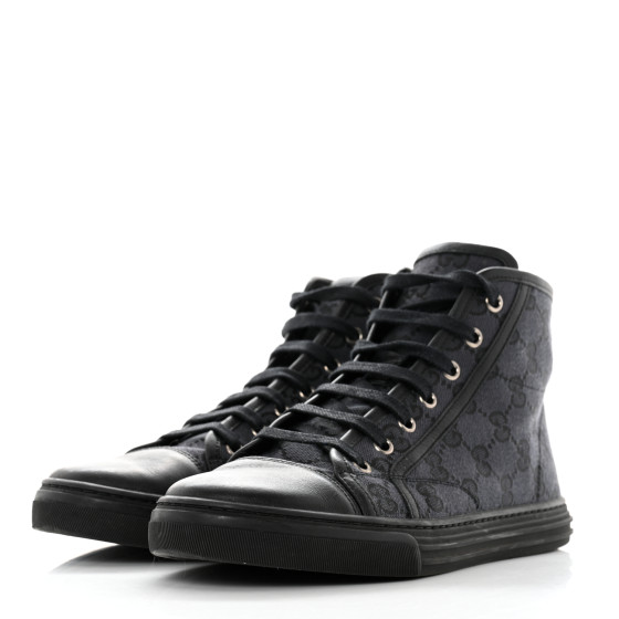 GUCCI ブラック ハイヒール 36.5 GUCCI - グッチ GUCCI ハイヒールパンプス シューズ レザー 36.5