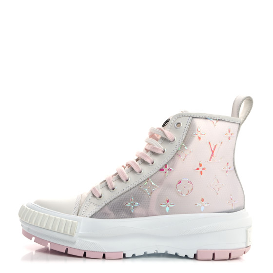 LOUIS VUITTON Iridescent Technical Mesh Monogram LV Squad