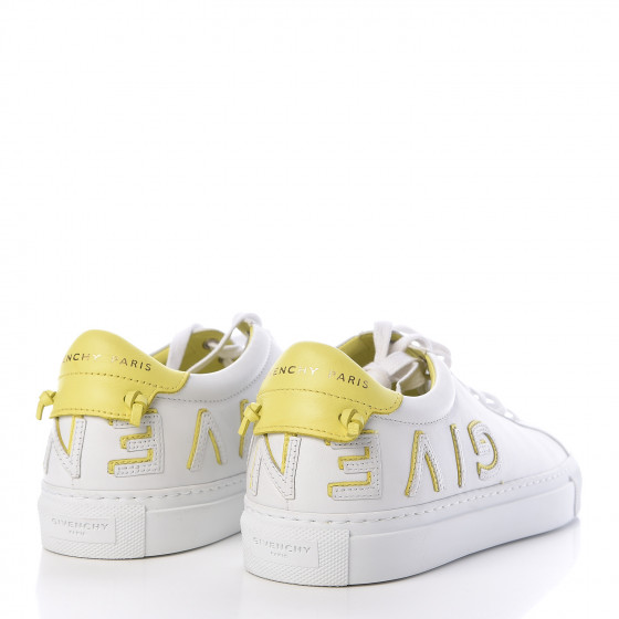 GIVENCHY Calfskin Reverse Logo Womens Urban Street Sneakers