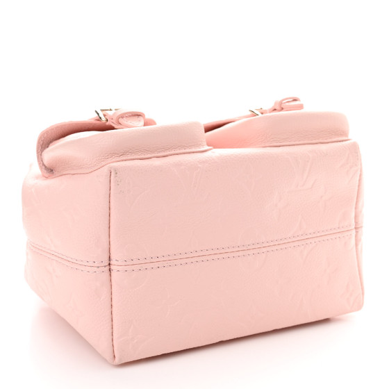 LOUIS VUITTON Empreinte Monogram Backup Backpack Pink Opale
