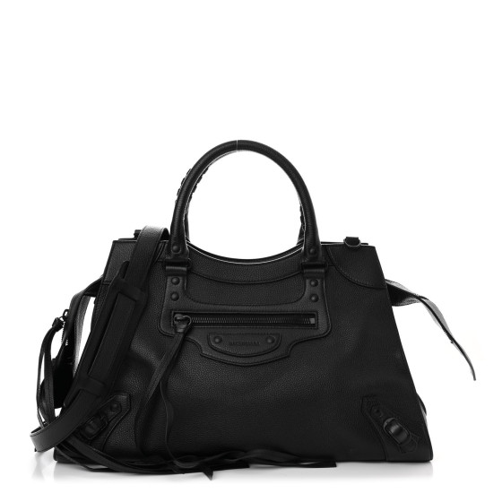 ＊BALENCIAGA＊Black leather Neo Classic City ハンドバッグ Balenciaga Neo Classic City Bag Leather Nano Black | eBay