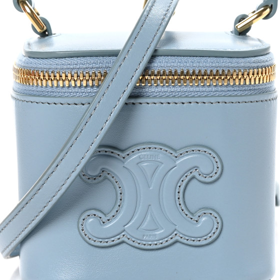 ショルダーバッグ・ポシェット × ヴィンテージ(中古) Celine Triomphe Mini Vanity Case Women's Mini vanity case in Triomphe canvas and calfskin