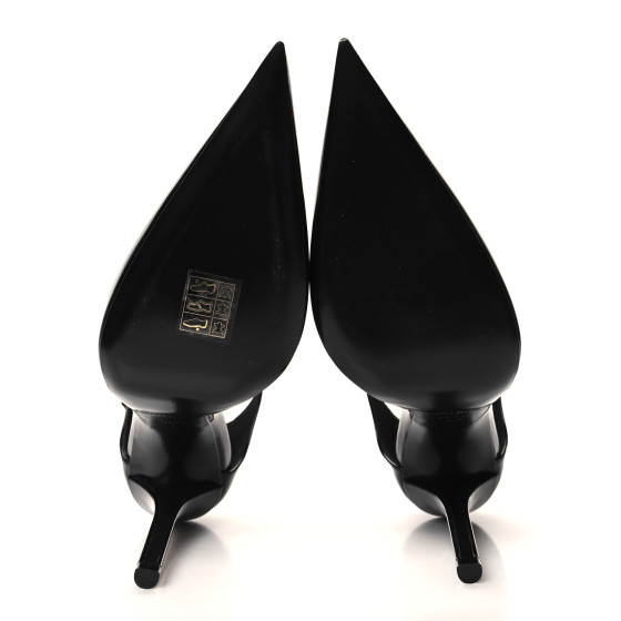 SAINT LAURENT Patent Avenue 110 Ankle Strap Pointed Pumps 36 SAINT LAURENT Patent Avenue 110 Ankle Strap Pointed Pumps 36