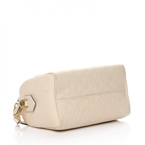 LOUIS VUITTON Empreinte Speedy Bandouliere 25 NM Creme