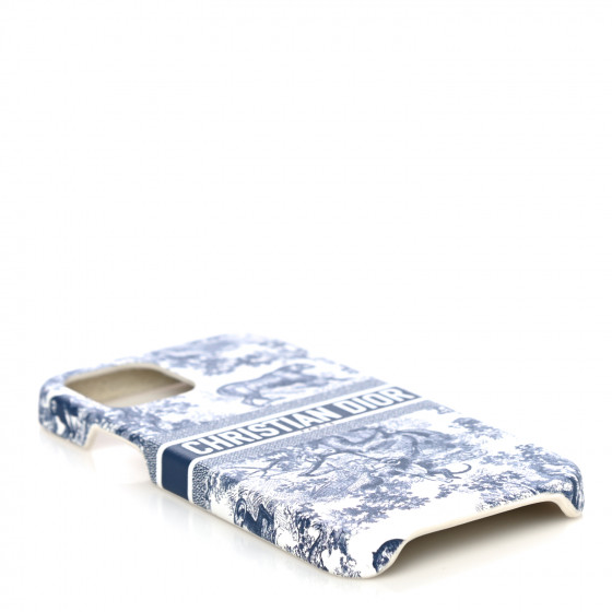 CHRISTIAN DIOR Calfskin Toile De Jouy iPhone 12 Pro Case