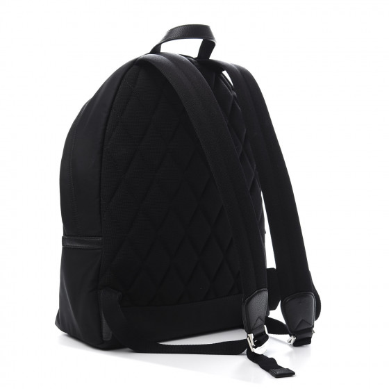 Burberry★素敵！Abeydalle Backpack Black Nylon BURBERRY Nylon Abbeydale Simple Backpack Black 646563