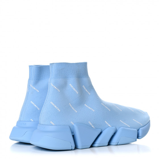BALENCIAGA Technical 3D Recycled Knit Allover Logo Womens