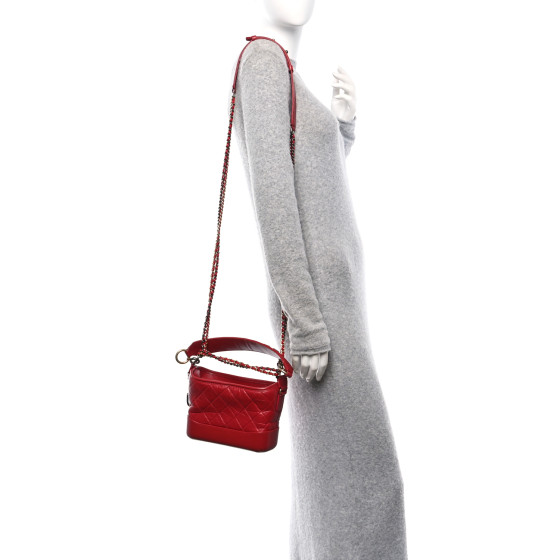 CHANEL GABRIELLE 新品リペア2本付き CHANEL Aged Smooth Calfskin Quilted Medium Gabrielle Logo