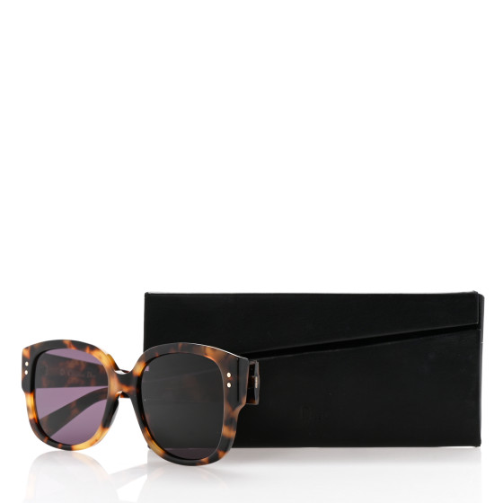 CHRISTIAN DIOR Acetate Cannage Lady Dior Studs Sunglasses