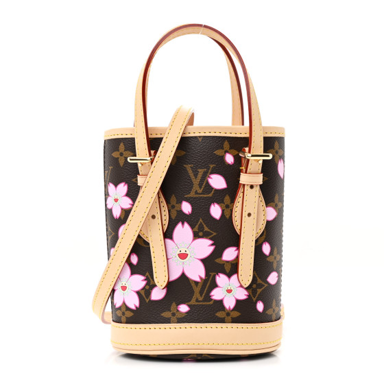 LV × TM【Louis Vuitton】マイクロ スピーディ・チェリー LOUIS VUITTON LV X TM Monogram Cherry Blossom Speedy