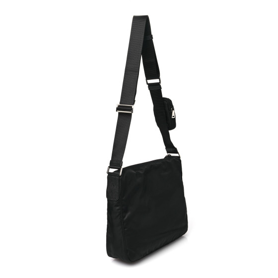 ショルダーバッグ・ポシェット × ヴィンテージ(中古) Prada Re-Nylon Messenger Bag PRADA Re-Nylon Vela Saffiano Pocket Double Zip Messenger Bag