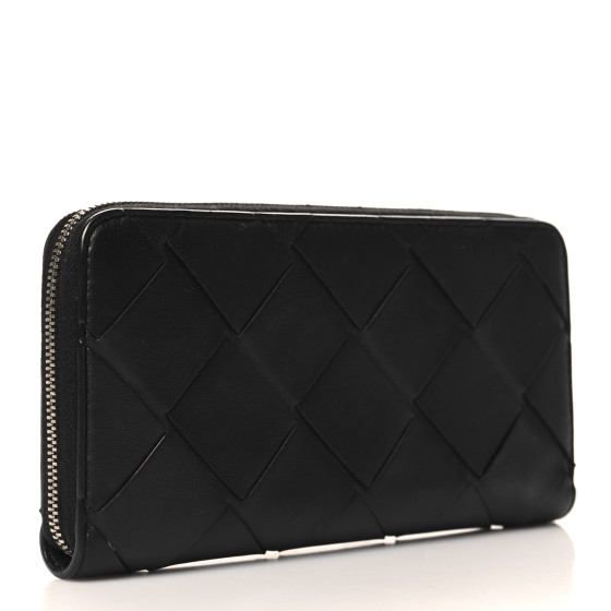 【関税&送料込】Bottega Veneta Black Nappa Leather Wallet Bottega Veneta Intrecciato Nappa/Croc Leather Bifold Wallet