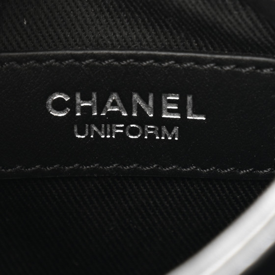 CHANEL Lambskin Quilted Crossbody Bag Black 1620202