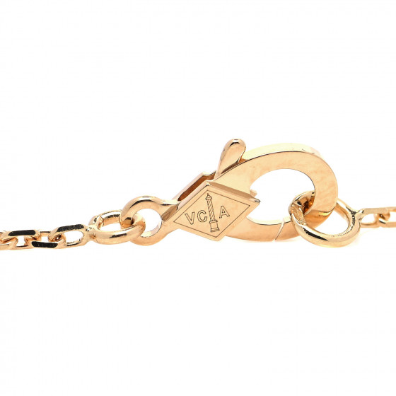 [VANCLEEF&ARPELS]VCARD38600 タイガーズアイ Vintage Alhambra pendant 18K yellow gold, Tiger Eye - Van