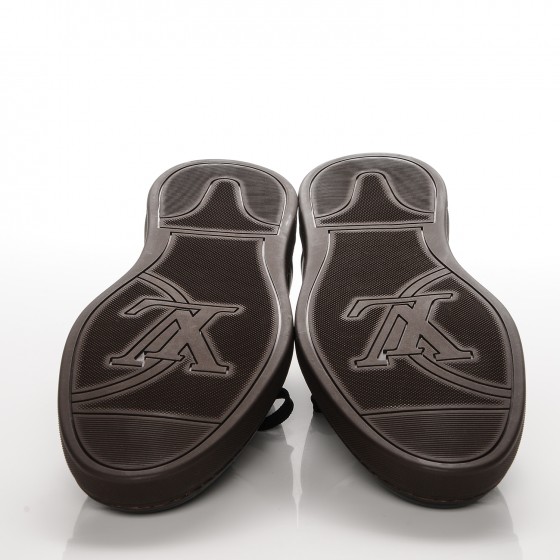 LOUIS VUITTON ブラック モカシン LOUIS VUITTON x YAYOI KUSAMA Moccasin Shoes 'Black Monogram