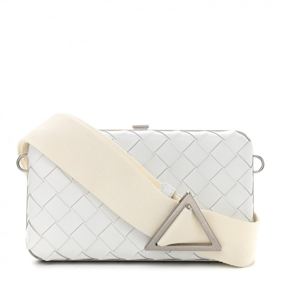 BOTTEGA VENETA Spazzolato Intrecciato Mens Crossbody