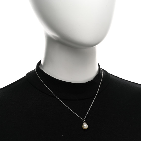 【Tiffany&Co】TiffanyT☆Silver Freshwater Pearl ネックレス TIFFANY Sterling Silver Freshwater Cultured Pearl Ziegfeld