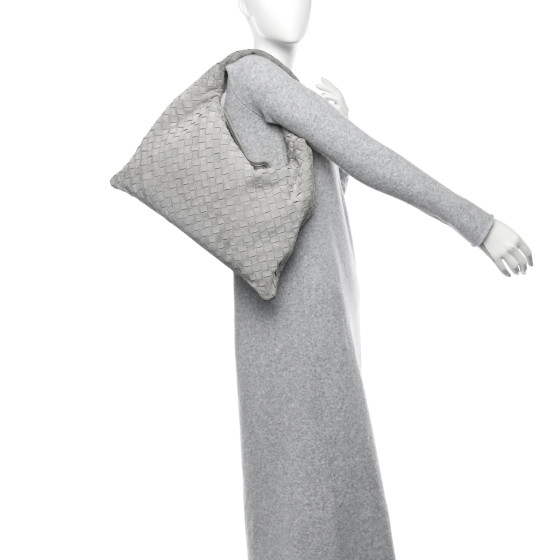 トートバッグ BOTTEGA VENETA Suede Small Hop Shoulde Bottega Veneta Hop Intrecciato Small suede tote bag Bottega