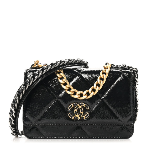 ◆希少◆VINTAGE◆【CHANEL】2019*Wallet On Chain*ラム*バッグ 3828_Chanel_19_Walletonchain_L