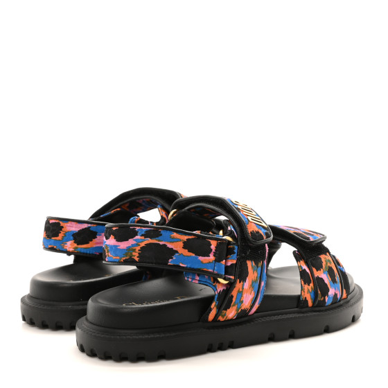 サンダル Christian Dior sandals CHRISTIAN DIOR Technical Fabric Mizza Print Dioract Sandals