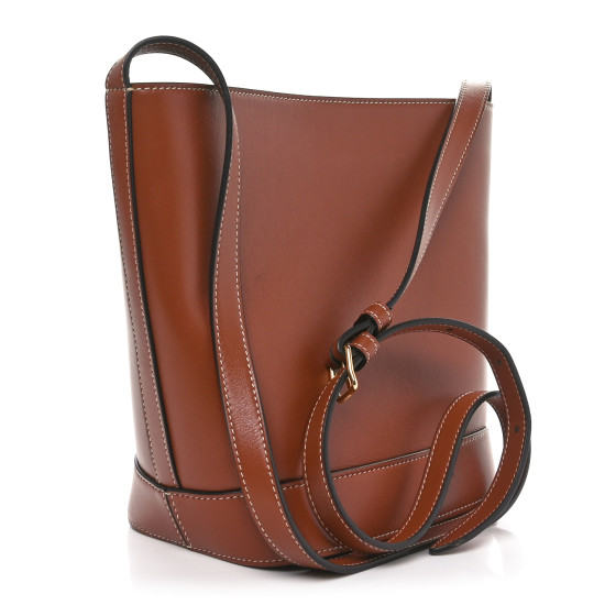 【関税&送料込】Celine Small Bucket Cuir Triomphe In Smooth Celine Brown Smooth Cuir Triomphe Small Bucket Bag – Luxury