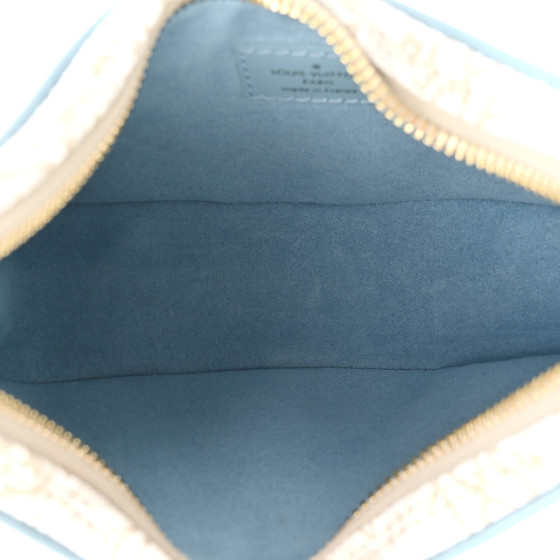 LOUIS VUITTON Jacquard Since 1854 Loop White Blue 1658649