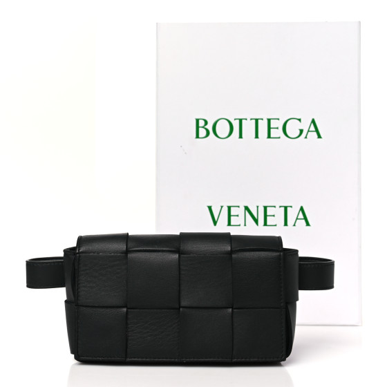 BOTTEGA VENETA Nappa Maxi Intreccio The Belt Cassette Bag