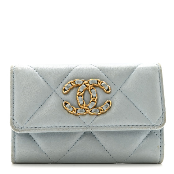 【人気/関税/送料込み】 Chanel 19 Flap Card Holder Lambskin & IMG_7856_1d83c7b2-d6c1-493f-