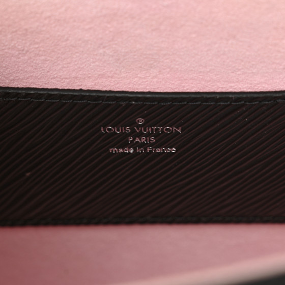 LOUIS VUITTON Epi Twist Shoulder Bag MM Black Rose 1598583