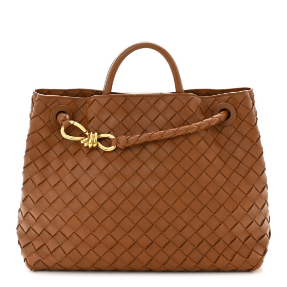 BOTTEGA VENETA Nappa Intrecciato Medium Andiamo Shoulder Bag