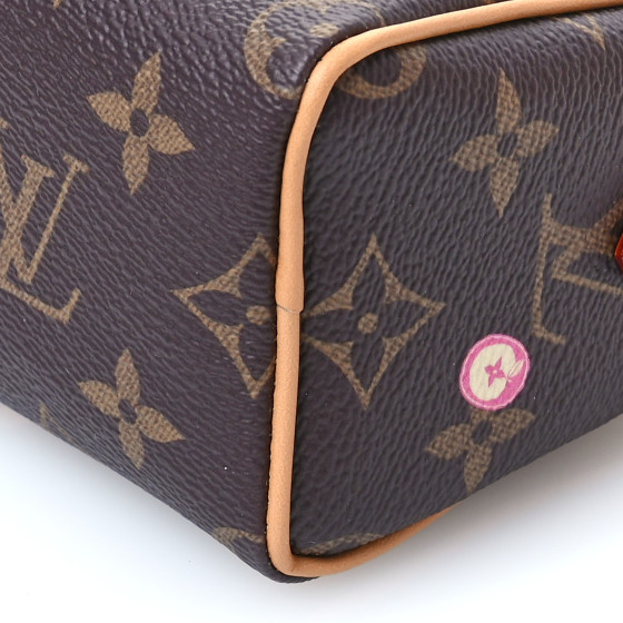 LOUIS VUITTON Monogram 57th Street NYC Nano Speedy Yellow