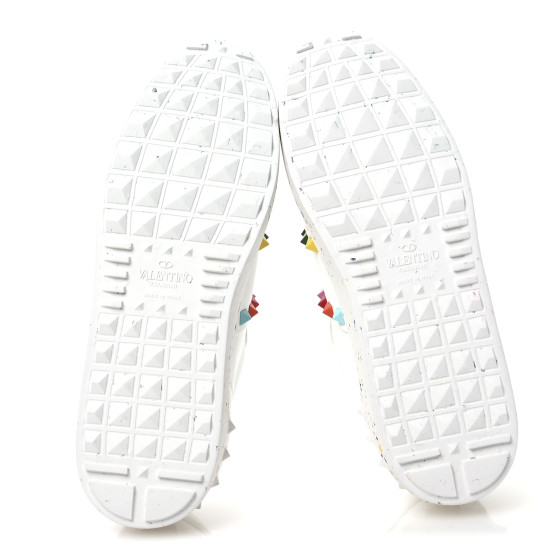 Valentino シューズ　37.5 VALENTINO GARAVANI Vegan Leather Womens Rockstud Open for a