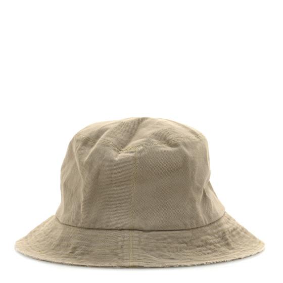 CHRISTIAN DIOR Canvas Teddy-D Brim Bucket Hat 59 1700176