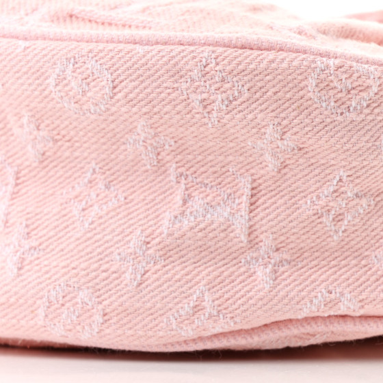 LOUIS VUITTON ピンク 半袖チュニック M LOUIS VUITTON Monogram Denim Sunset Washed Pink 1672866