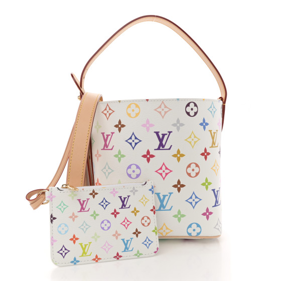 LOUIS VUITTON LV X TM Monogram Multicolor All In BB White
