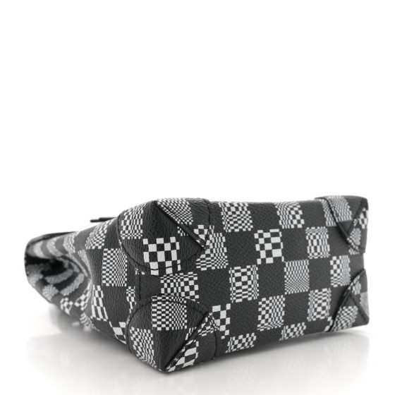 (正規品) ルイヴィトンLouis Vuitton Steamer XS バック Louis Vuitton Virgil Abloh Black And White Damier Distorted