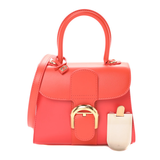 ハンドバッグ DELVAUX Brillant mm box calf camaieux Delvaux Camaïeux Vison Box Calf Brillant MM Magic