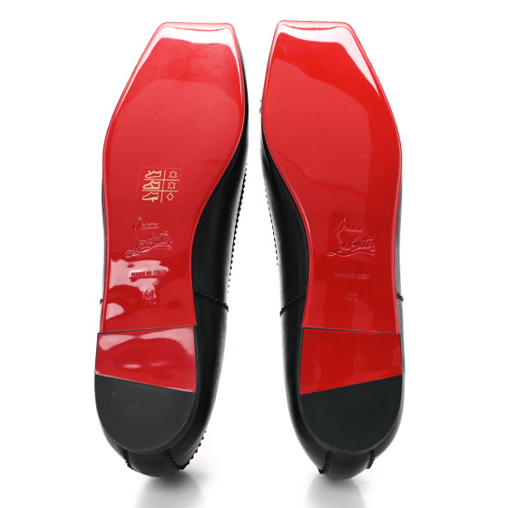Christian Louboutin  フラット　ミュール CHRISTIAN LOUBOUTIN Nappa Mamadrague Flats 41 Black 1667609