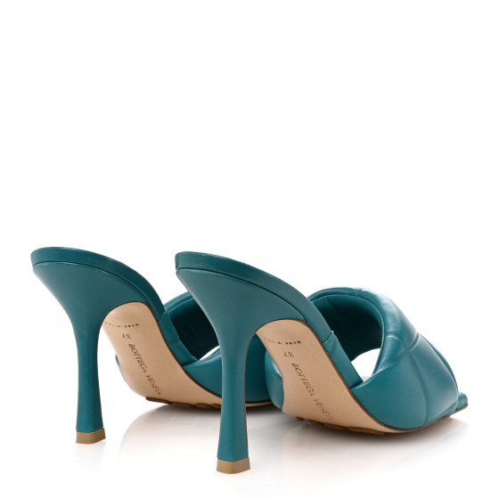 BOTTEGA VENETA Nappa Maxi Intrecciato Lido 90mm Mule Sandals