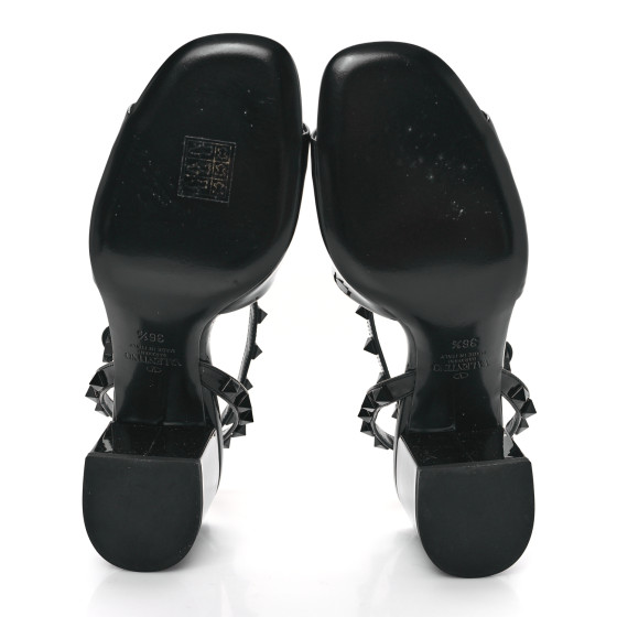 valentino garavani 黒　38shさん専用 Valentino Garavani Rockstud Untitled Leather Sneakers