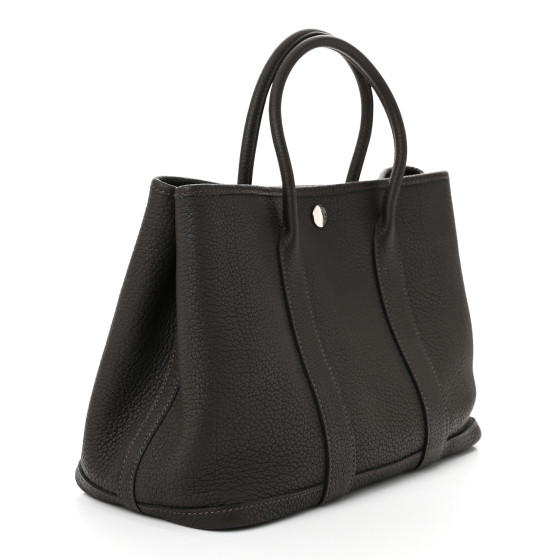 【キャンバス/Vert De Gris&Noir】HERMES Garden Party 30 TPM HERMES Negonda Garden Party 30 TPM Vert Vertigo 895112