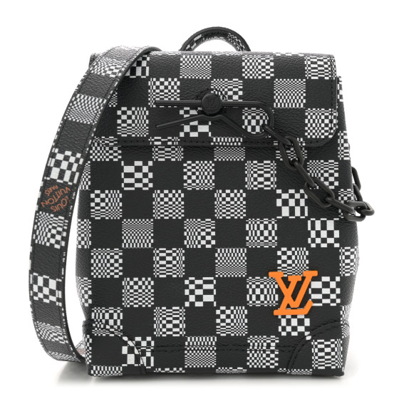 LOUIS VUITTON Damier Distorted Steamer XS 1671970 | FASHIONPHILE