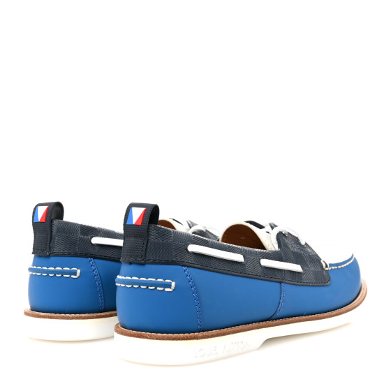 レア‼️ Louis Vuitton Summerland Boat Shoes Louis Vuitton - Blue Summerland Boat Shoes – eluXive